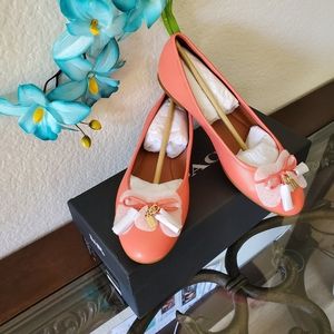 COACH Coral Benni Ballet Flats - Brand New
